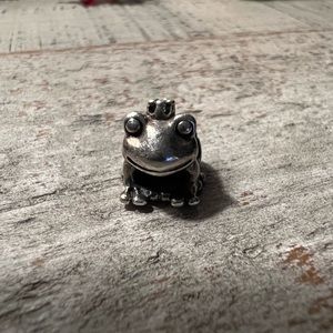 Pandora Frog Prince Sterling Silver Charm